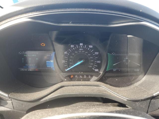 3FA6P0D95KR222105 - 2019 FORD FUSION TITANIUM ვერცხლისფერი ფოტო 9