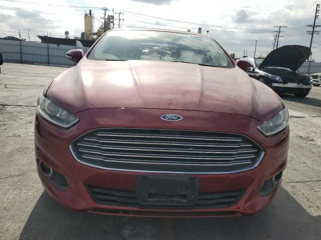3FA6P0HR7DR303782 - 2013 FORD FUSION SE Rouge photo 5