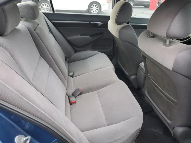 1HGFA16806L004570 - 2006 HONDA CIVIC EX BLUE photo 10