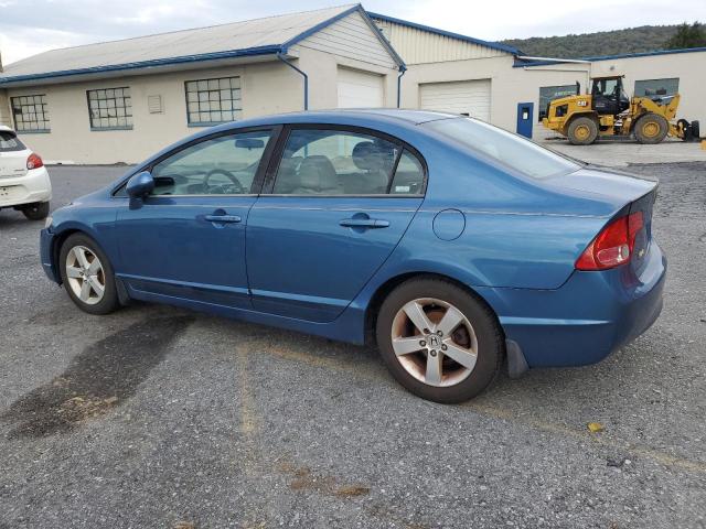 1HGFA16806L004570 - 2006 HONDA CIVIC EX BLUE photo 2