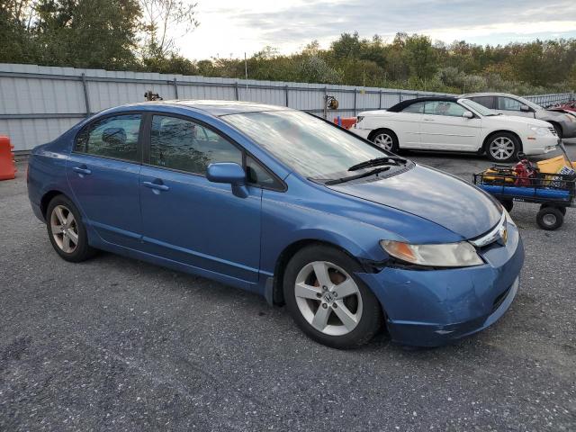 1HGFA16806L004570 - 2006 HONDA CIVIC EX BLUE photo 4