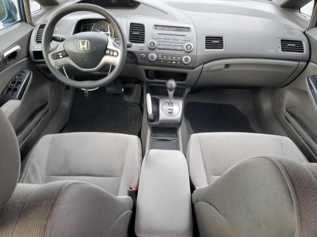 1HGFA16806L004570 - 2006 HONDA CIVIC EX BLUE photo 8