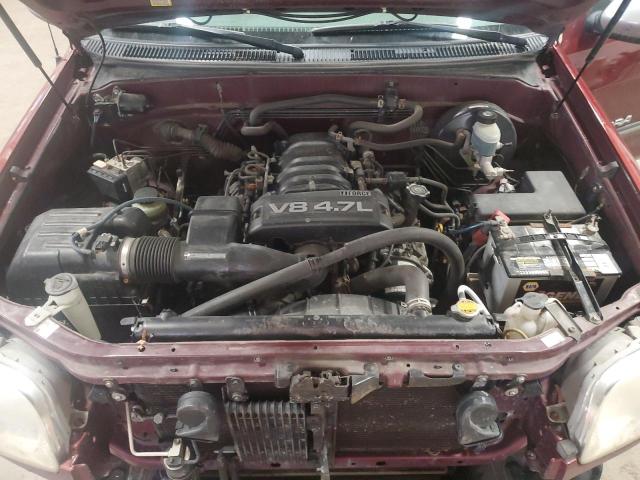5TBBT44156S481453 - 2006 TOYOTA TUNDRA ACCESS CAB SR5 BURGUNDY photo 11