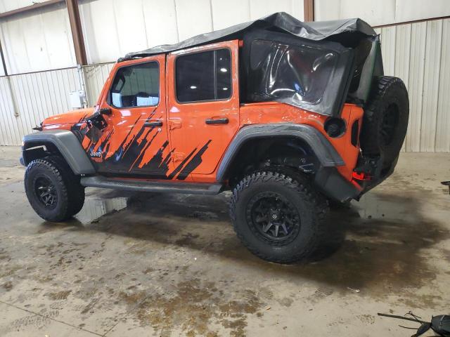 1C4HJXDG0LW288202 - 2020 JEEP WRANGLER U SPORT Naranja foto 2