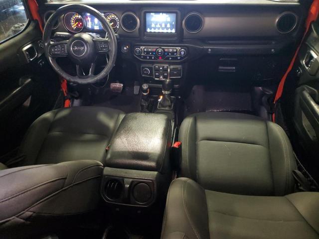 1C4HJXDG0LW288202 - 2020 JEEP WRANGLER U SPORT Naranja foto 8