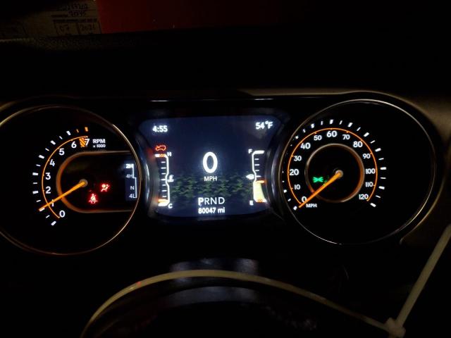 1C4HJXDG0LW288202 - 2020 JEEP WRANGLER U SPORT Naranja foto 9