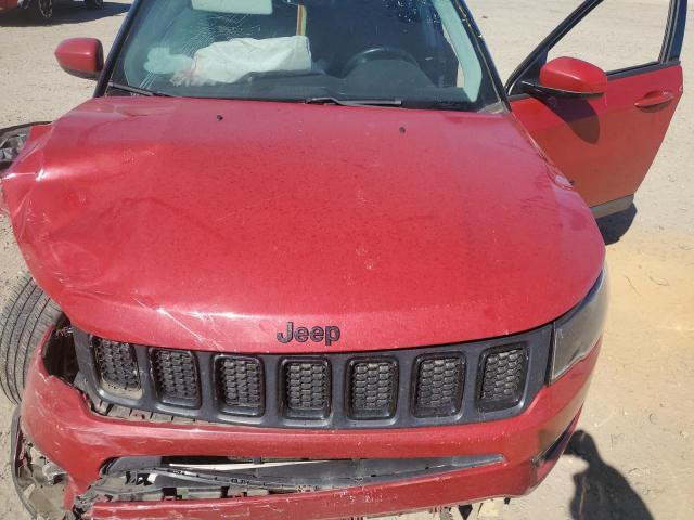 3C4NJDBBXKT619610 - 2019 JEEP COMPASS LATITUDE Rojo foto 12