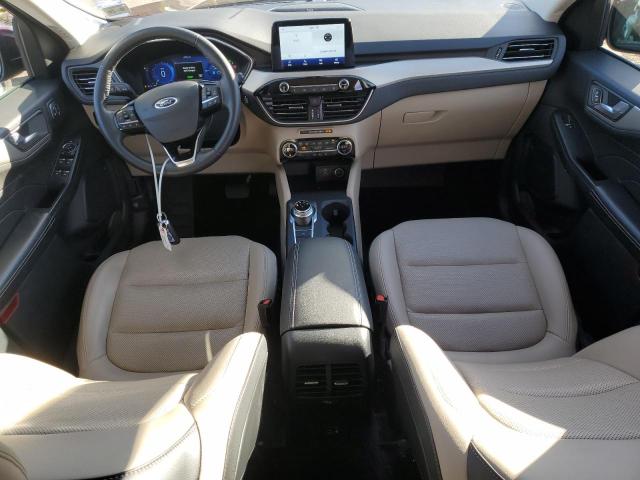 1FMCU0KZ7MUA60283 - 2021 FORD ESCAPE SEL MAROON photo 8