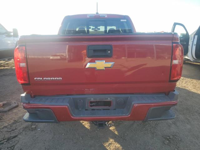 1GCGTDE33G1232936 - 2016 CHEVROLET COLORADO Z71 ORANGE photo 6