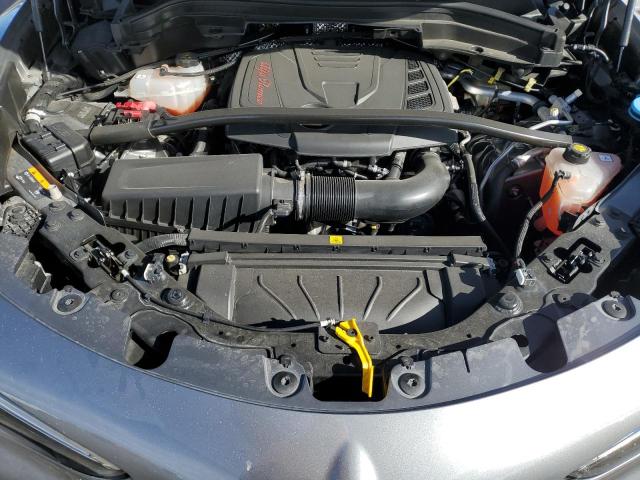 ZASPAKBN9M7D13617 - 2021 ALFA ROMEO STELVIO TI GRAY photo 12