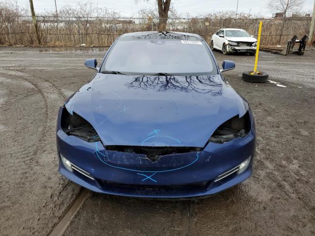 5YJSA1E21GF151382 - 2016 TESLA MODEL S BLUE photo 5