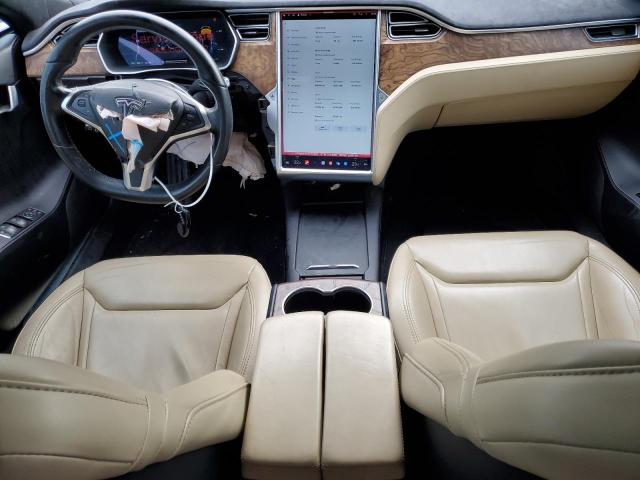 5YJSA1E21GF151382 - 2016 TESLA MODEL S BLUE photo 8