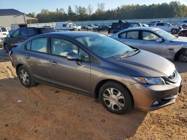 19XFB4F29DE200375 - 2013 HONDA CIVIC HYBRID 灰色 照片 4