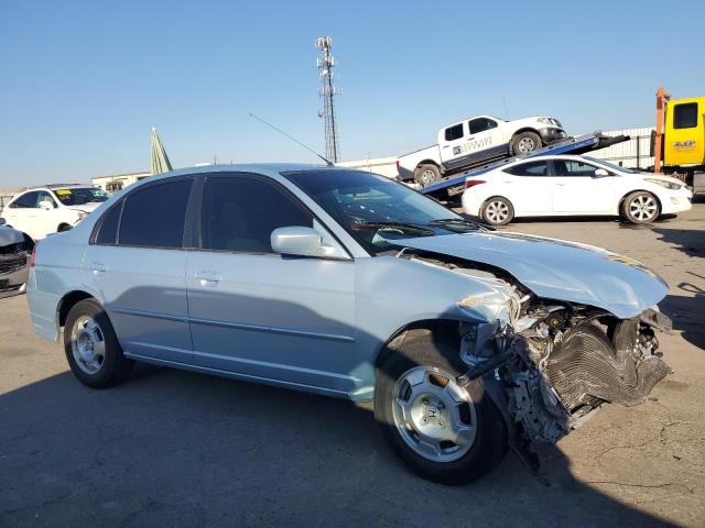 JHMES95644S002926 - 2004 HONDA CIVIC HYBRID 蓝色 照片 4