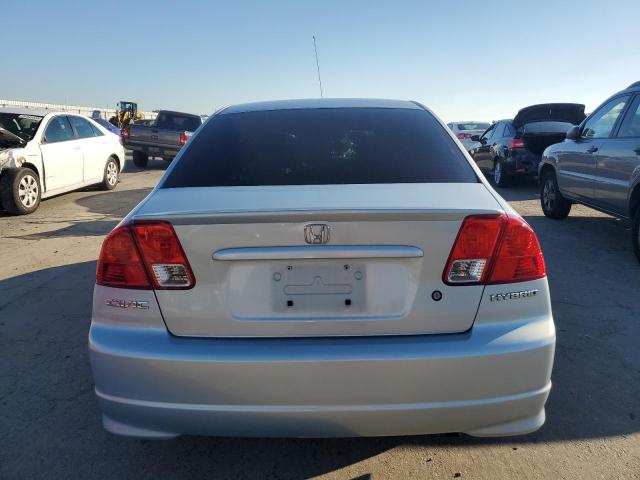 JHMES95644S002926 - 2004 HONDA CIVIC HYBRID 蓝色 照片 6