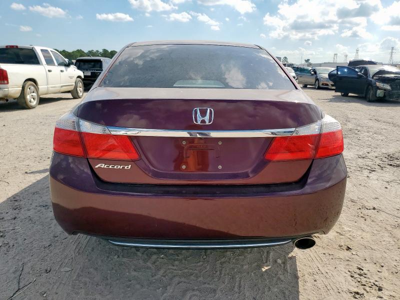 1HGCR2F32DA013169 - 2013 HONDA ACCORD LX Marron photo 6