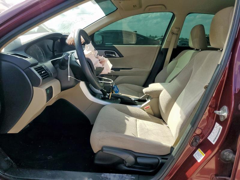 1HGCR2F32DA013169 - 2013 HONDA ACCORD LX Marron photo 7