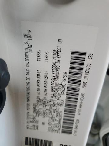 3TMAZ5CN8HM030774 - 2017 TOYOTA TACOMA DOUBLE CAB WHITE photo 12