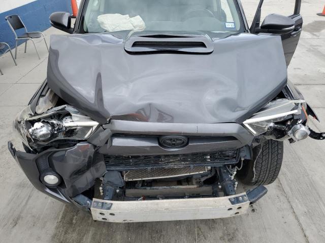 JTEBU5JR2K5717122 - 2019 TOYOTA 4RUNNER SR5/SR5 PREMIUM გრაფიტი ფოტო 12