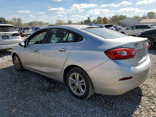1G1BE5SM2H7201823 - 2017 CHEVROLET CRUZE LT SILVER photo 2