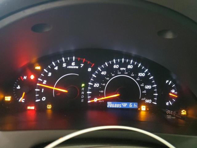 4T4BF3EK8AR008507 - 2010 TOYOTA CAMRY BASE შავი ფოტო 9