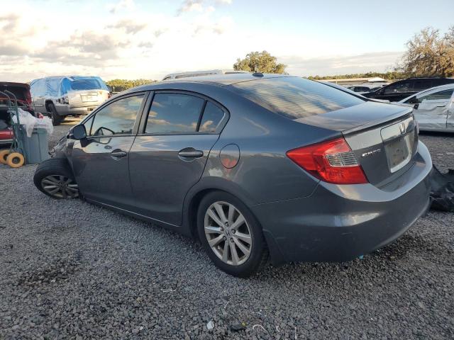 19XFB2F87CE020383 - 2012 HONDA CIVIC EX GRAY photo 2