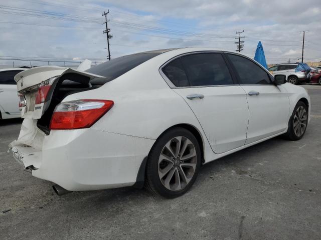 1HGCR2F50DA111814 - 2013 HONDA ACCORD SPORT WHITE photo 3