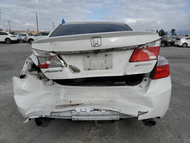 1HGCR2F50DA111814 - 2013 HONDA ACCORD SPORT WHITE photo 6