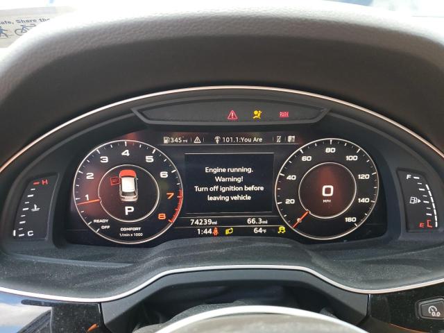 WA1LHBF78HD052089 - 2017 AUDI Q7 PREMIUM PLUS BLUE photo 9