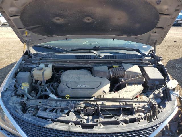 2C4RC1EG6HR504046 - 2017 CHRYSLER PACIFICA TOURING L PLUS SILVER photo 12