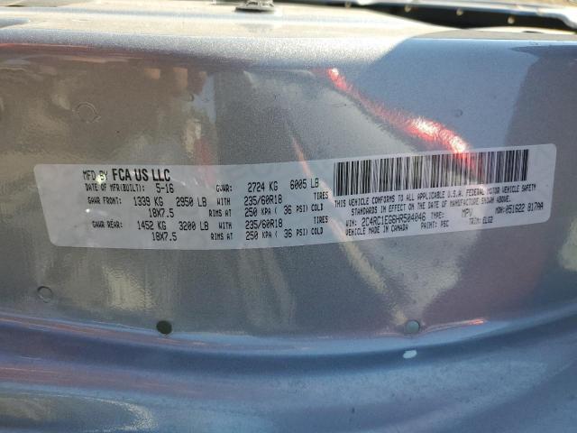 2C4RC1EG6HR504046 - 2017 CHRYSLER PACIFICA TOURING L PLUS SILVER photo 14