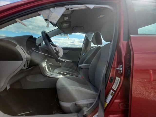 5YFBU4EE8DP156050 - 2013 TOYOTA COROLLA BASE RED photo 7