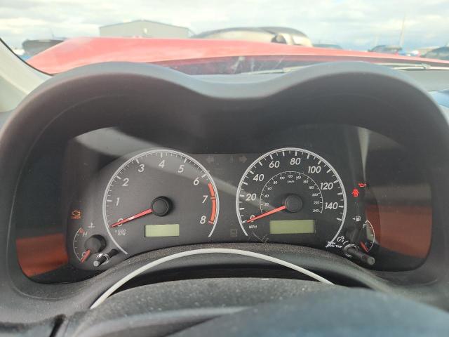 5YFBU4EE8DP156050 - 2013 TOYOTA COROLLA BASE RED photo 9