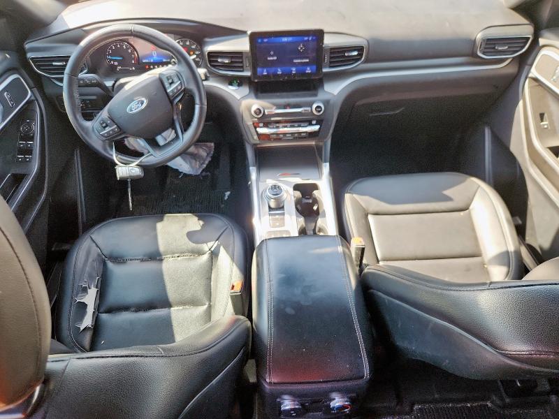 1FMSK7DH9LGB63555 - 2020 FORD EXPLORER XLT 银色 照片 8