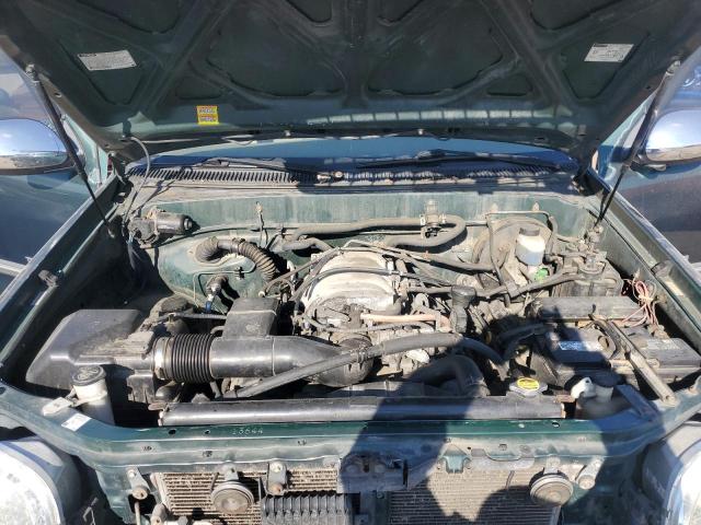 5TBBT4415YS049612 - 2000 TOYOTA TUNDRA ACCESS CAB მწვანე ფოტო 11