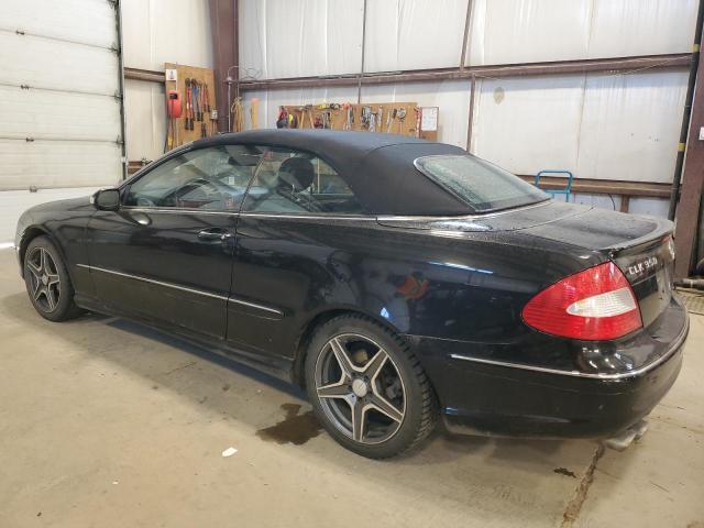 WDBTK56F18T099050 - 2008 MERCEDES-BENZ CLK 350 BLACK photo 2