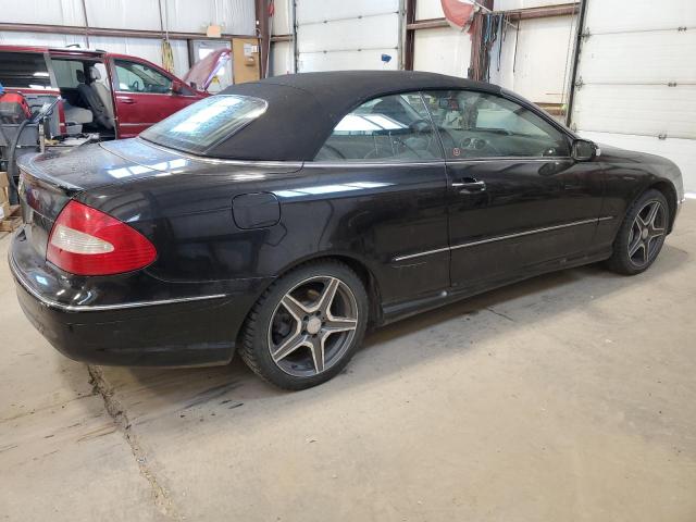 WDBTK56F18T099050 - 2008 MERCEDES-BENZ CLK 350 BLACK photo 3