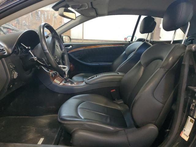WDBTK56F18T099050 - 2008 MERCEDES-BENZ CLK 350 BLACK photo 7