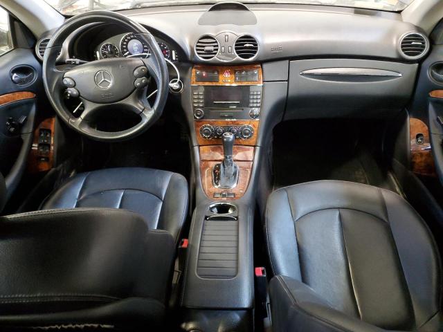 WDBTK56F18T099050 - 2008 MERCEDES-BENZ CLK 350 BLACK photo 8