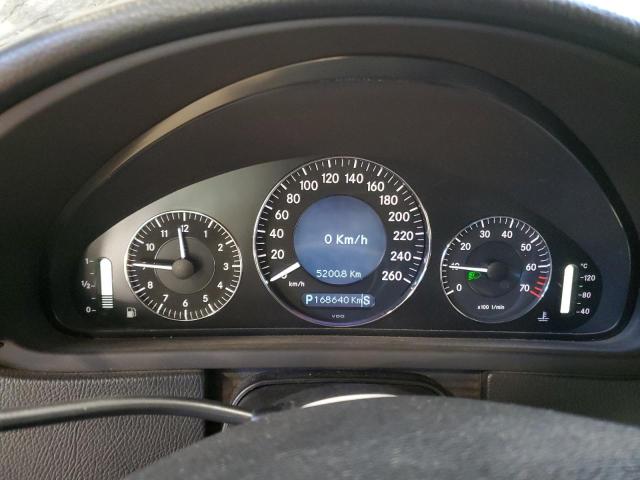 WDBTK56F18T099050 - 2008 MERCEDES-BENZ CLK 350 BLACK photo 9