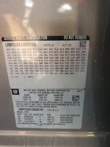 LRBFX3SX7JD005156 - 2018 BUICK ENVISION PREMIUM 棕色 照片 13