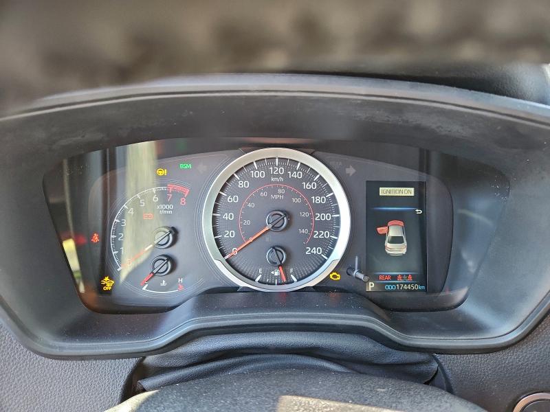 5YFB4RBE2LP011361 - 2020 TOYOTA COROLLA SE BLACK photo 9