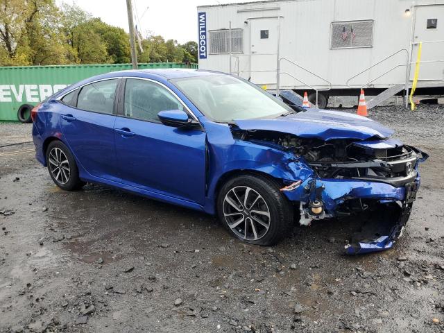 2HGFC2F63LH527735 - 2020 HONDA CIVIC LX BLUE photo 4