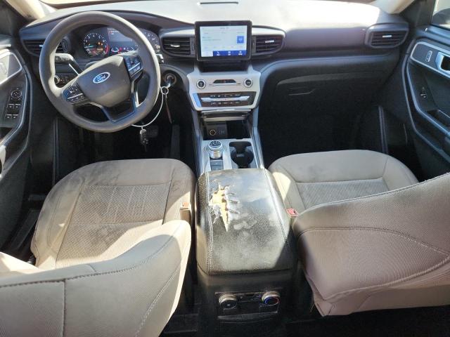 1FMSK7BH8MGA81465 - 2021 FORD EXPLORER WHITE photo 8