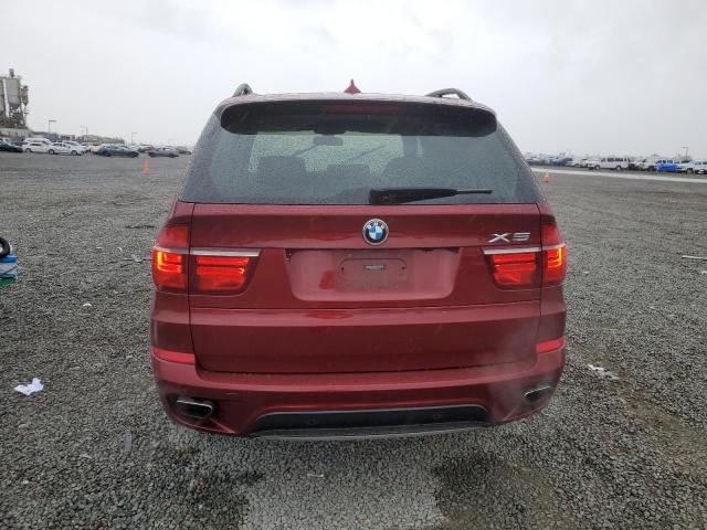 5UXZV8C53DL899597 - 2013 BMW X5 XDRIVE50I Қызыл фото 6