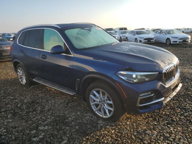 5UXCR6C56KLK86837 - 2019 BMW X5 XDRIVE40I BLUE photo 4