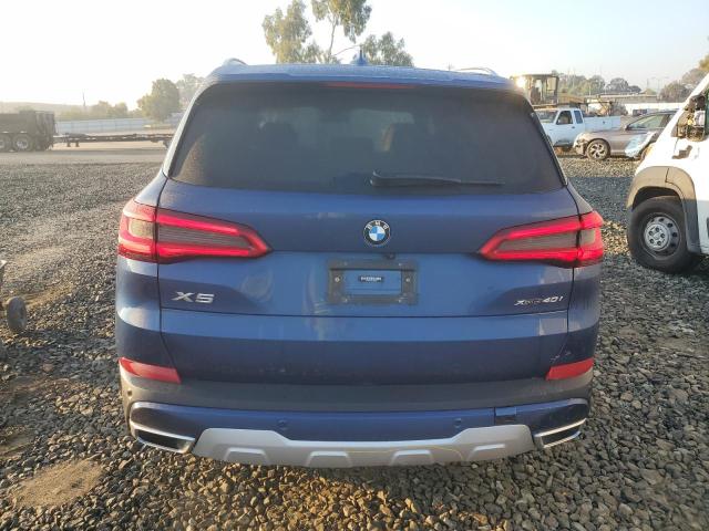 5UXCR6C56KLK86837 - 2019 BMW X5 XDRIVE40I BLUE photo 6