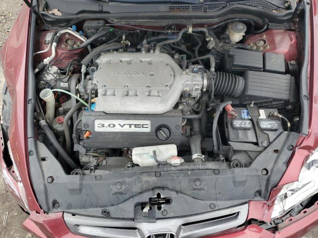 1HGCM665X3A073156 - 2003 HONDA ACCORD EX Красный фото 11