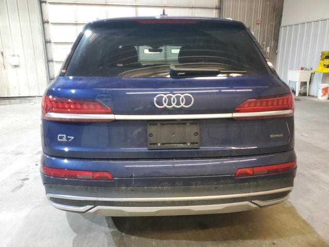 WA1LXBF73ND019290 - 2022 AUDI Q7 PREMIUM PLUS Կապույտ լուսանկար 6