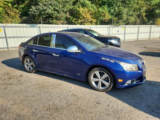 1G1PG5SC4C7213701 - 2012 CHEVROLET CRUZE LT BLUE photo 4